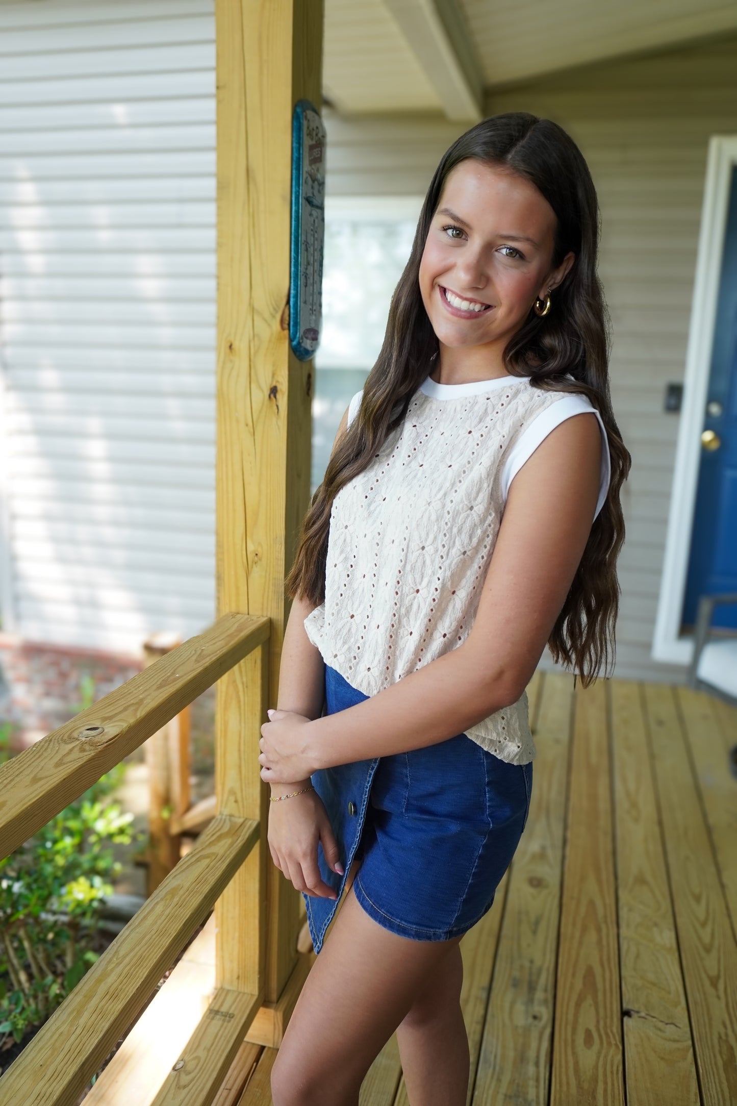 Delicate Detail Knit Tank