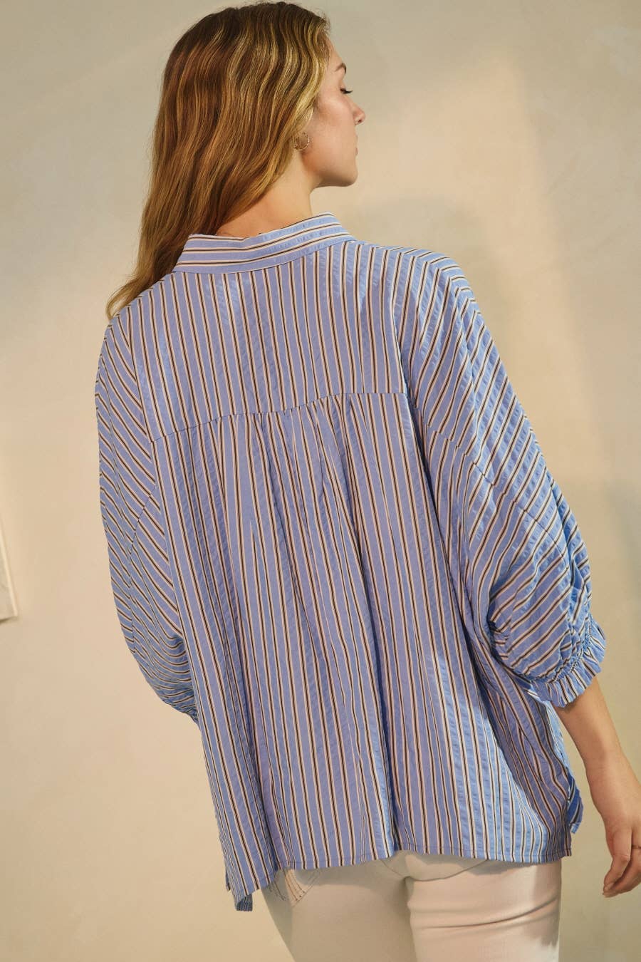Coastal Classic Button Down | Curvy
