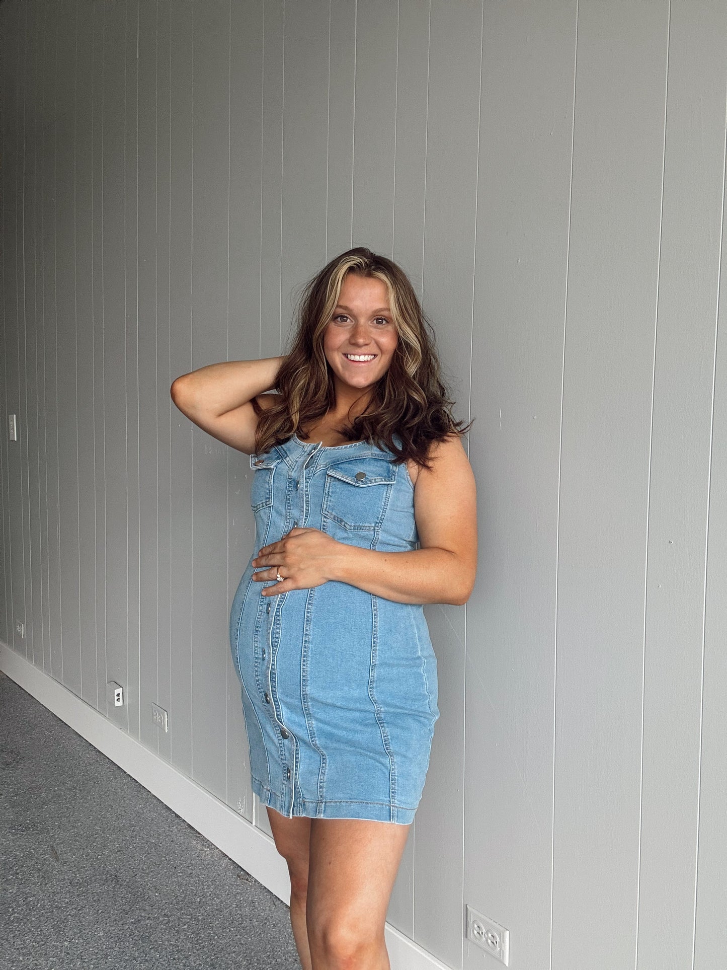 The Headliner Denim Dress
