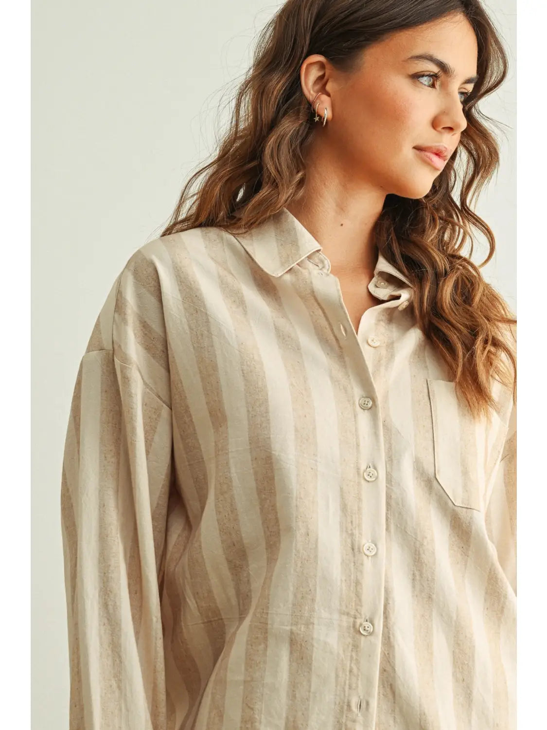 The Sandstone Ease Button-Up