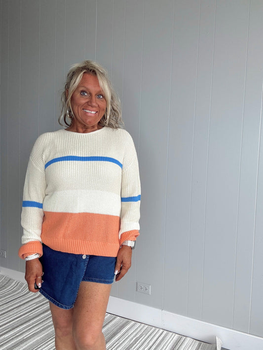 The Easygoing Stripe Sweater
