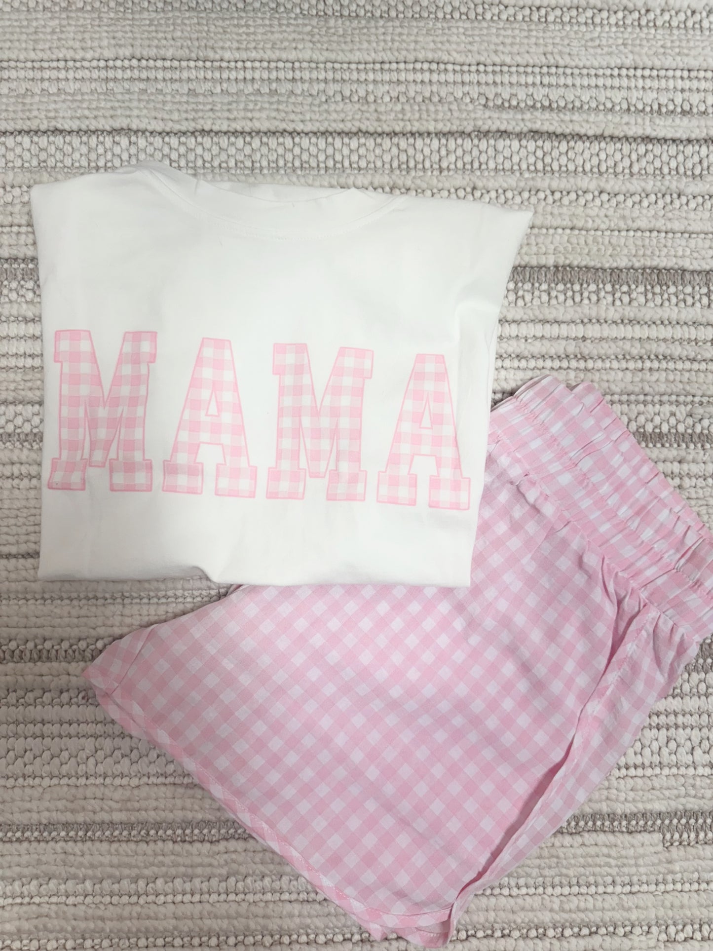The Gingham Mama Set