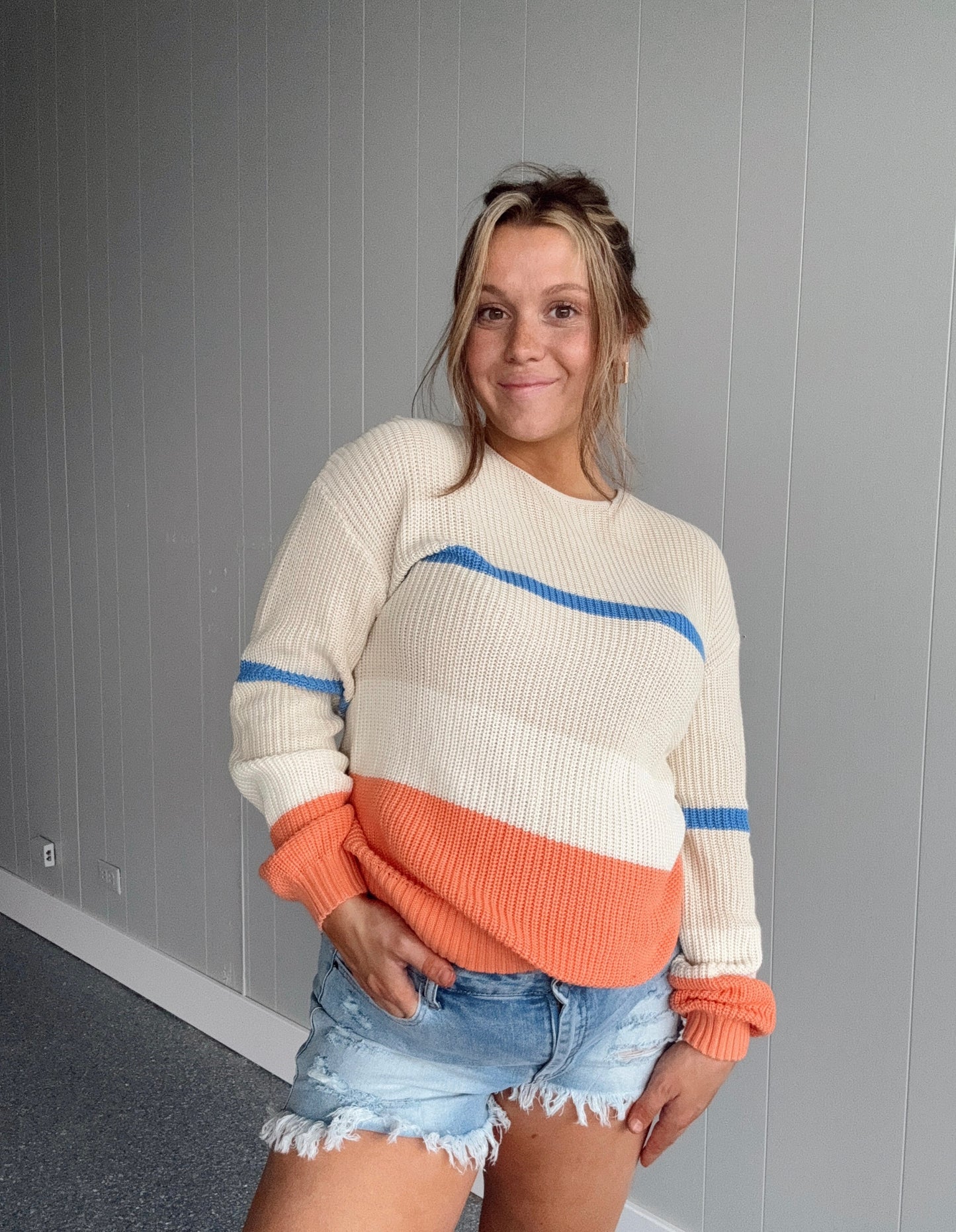 The Easygoing Stripe Sweater