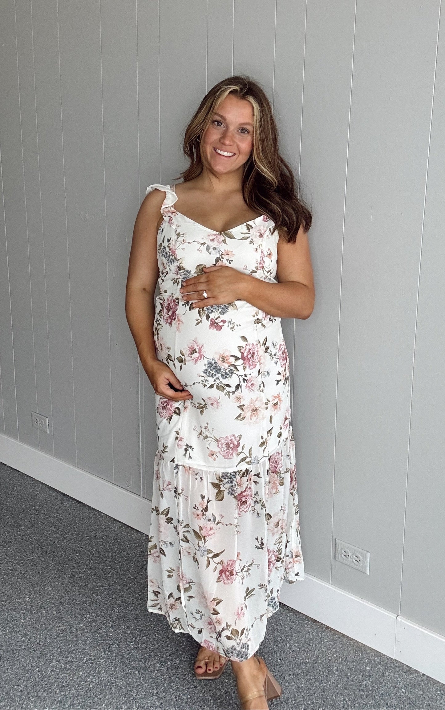 Meadow Walk Ruffle Maxi Dress