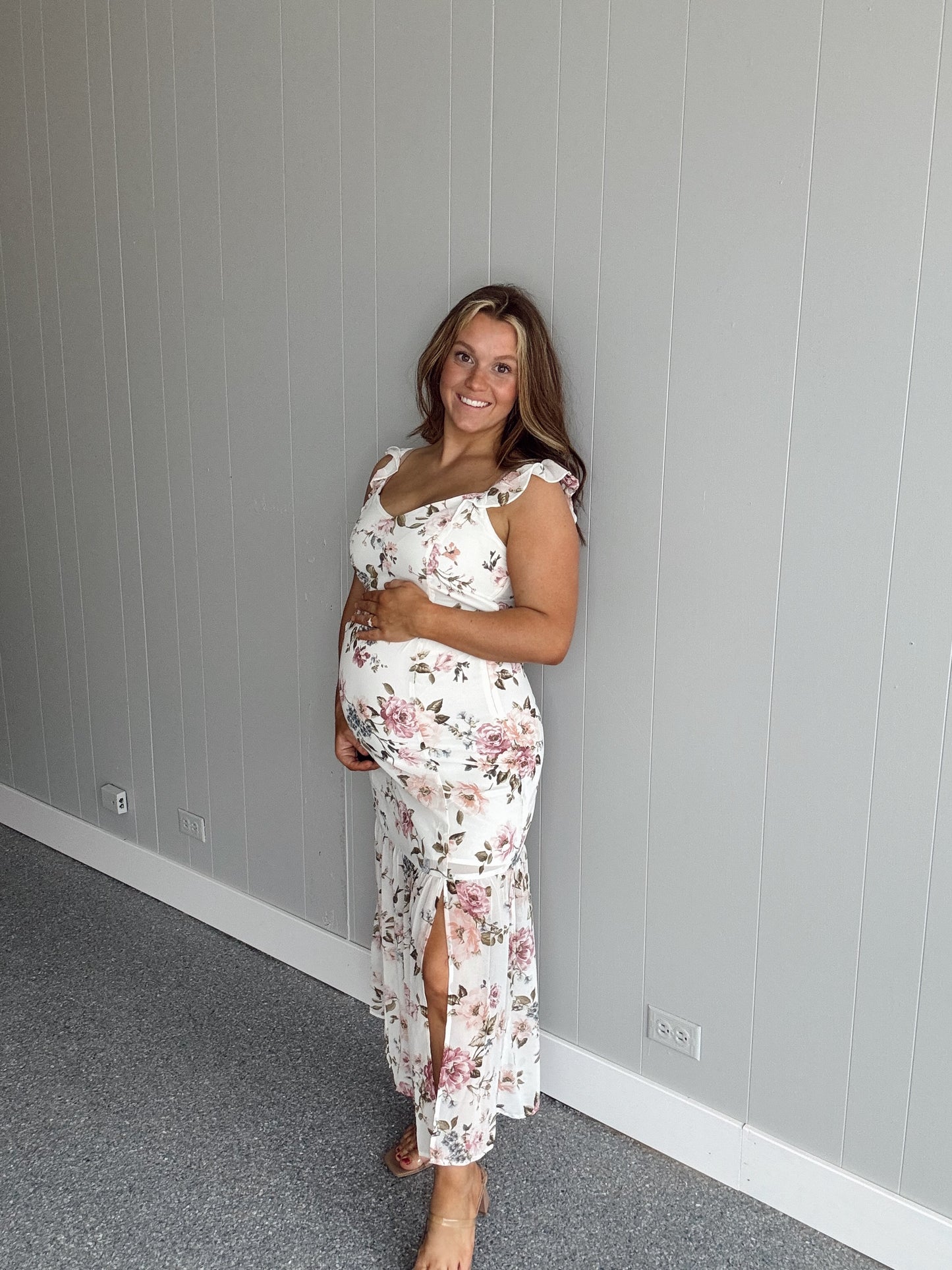 Meadow Walk Ruffle Maxi Dress