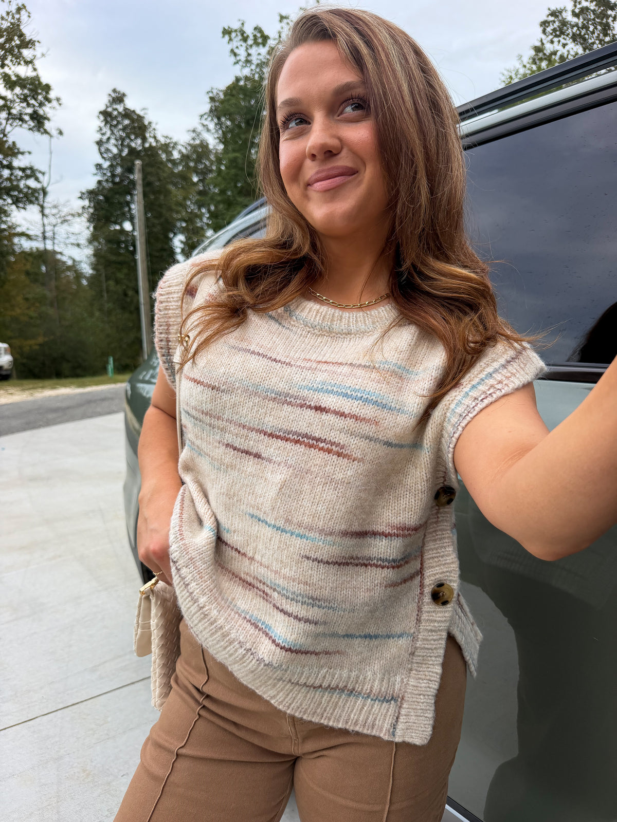 The Space-Dye Sweater Vest