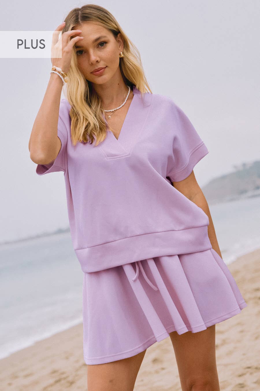 The Lavender Luxe Skirt Set | Curvy
