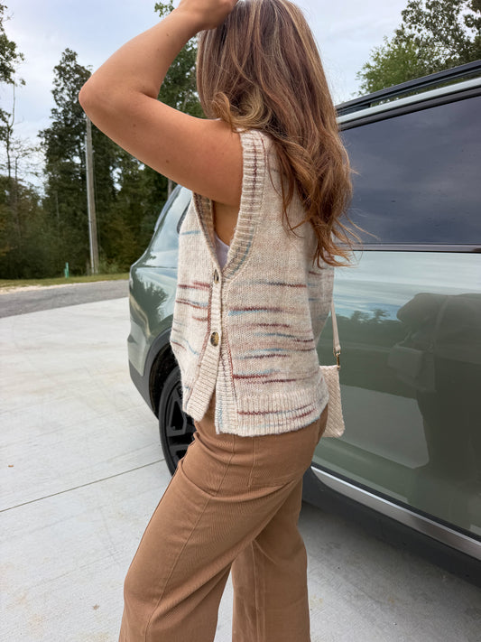 The Space-Dye Sweater Vest