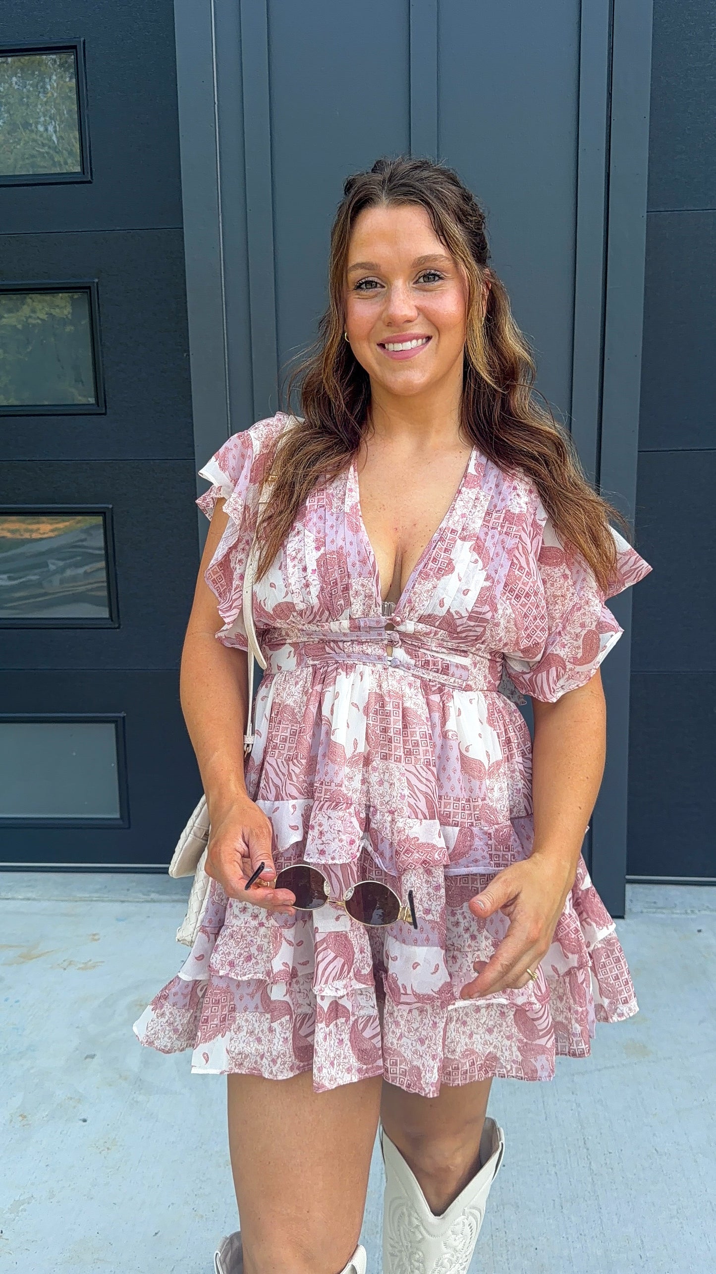 Rosé Rodeo Dress