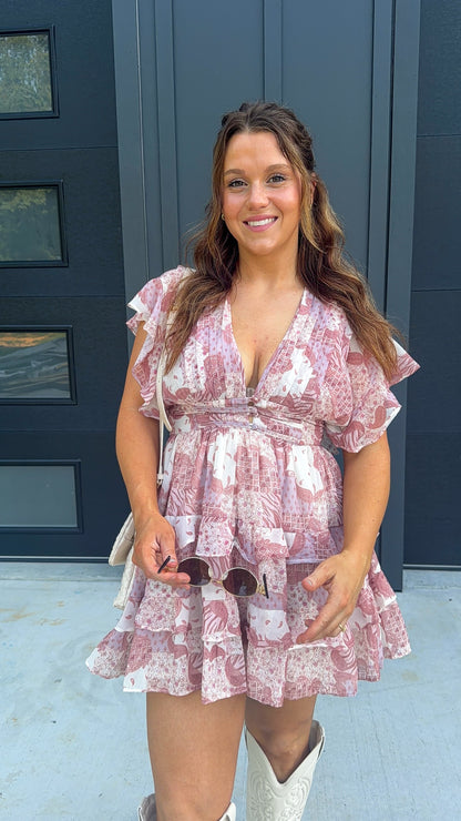 Rosé Rodeo Dress