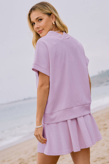 The Lavender Luxe Skirt Set | Curvy