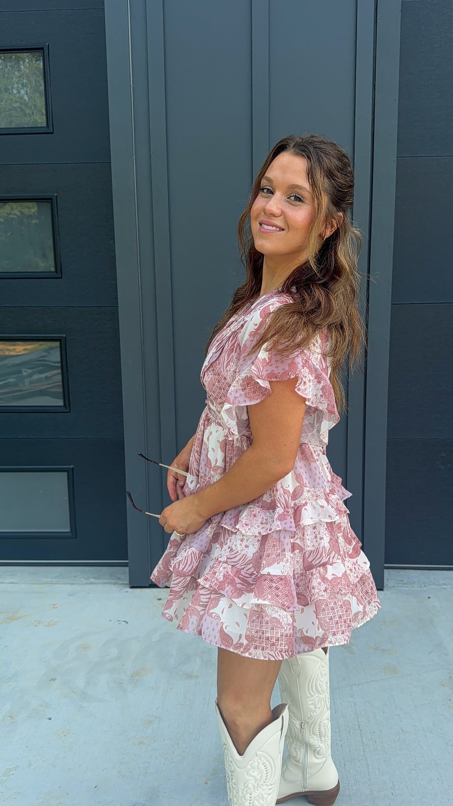Rosé Rodeo Dress