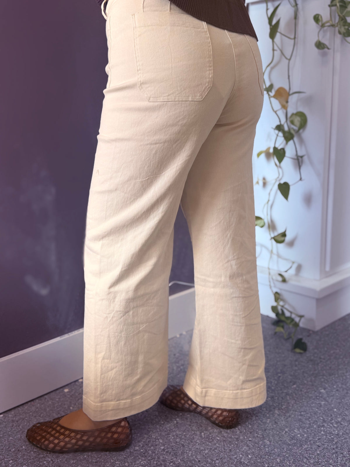 Butter Cream Pants