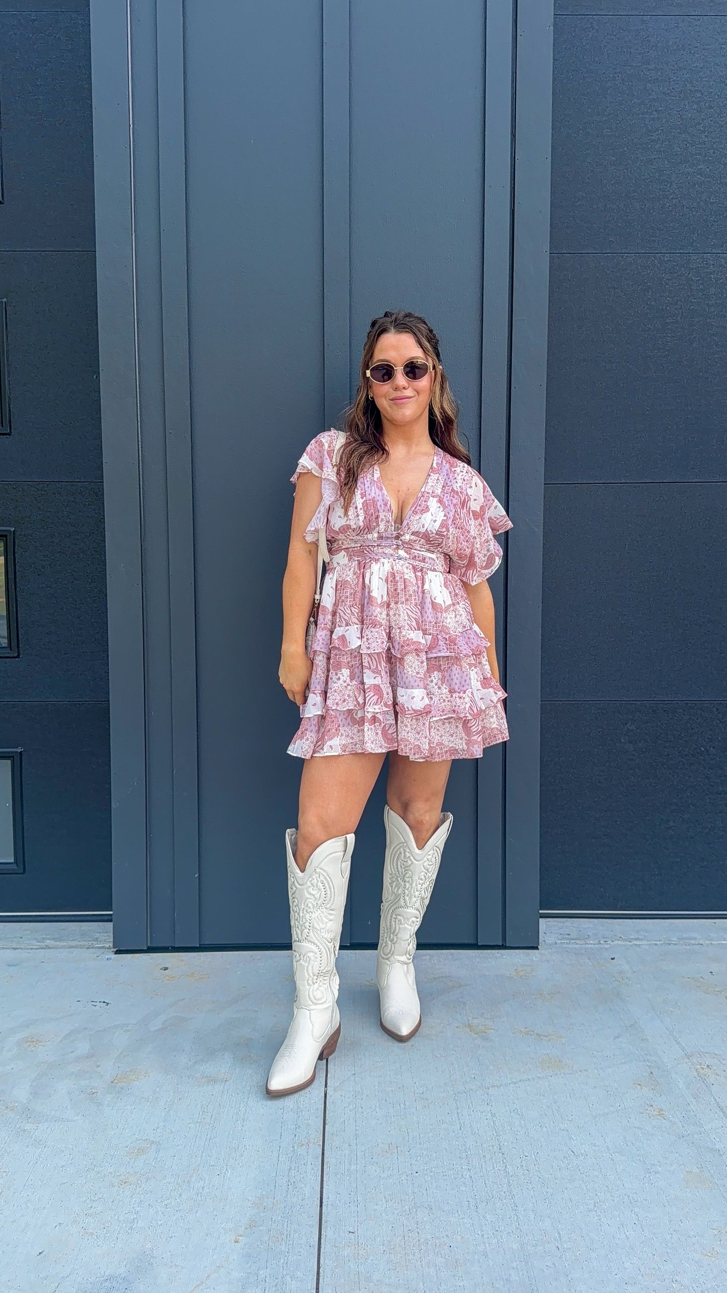 Rosé Rodeo Dress