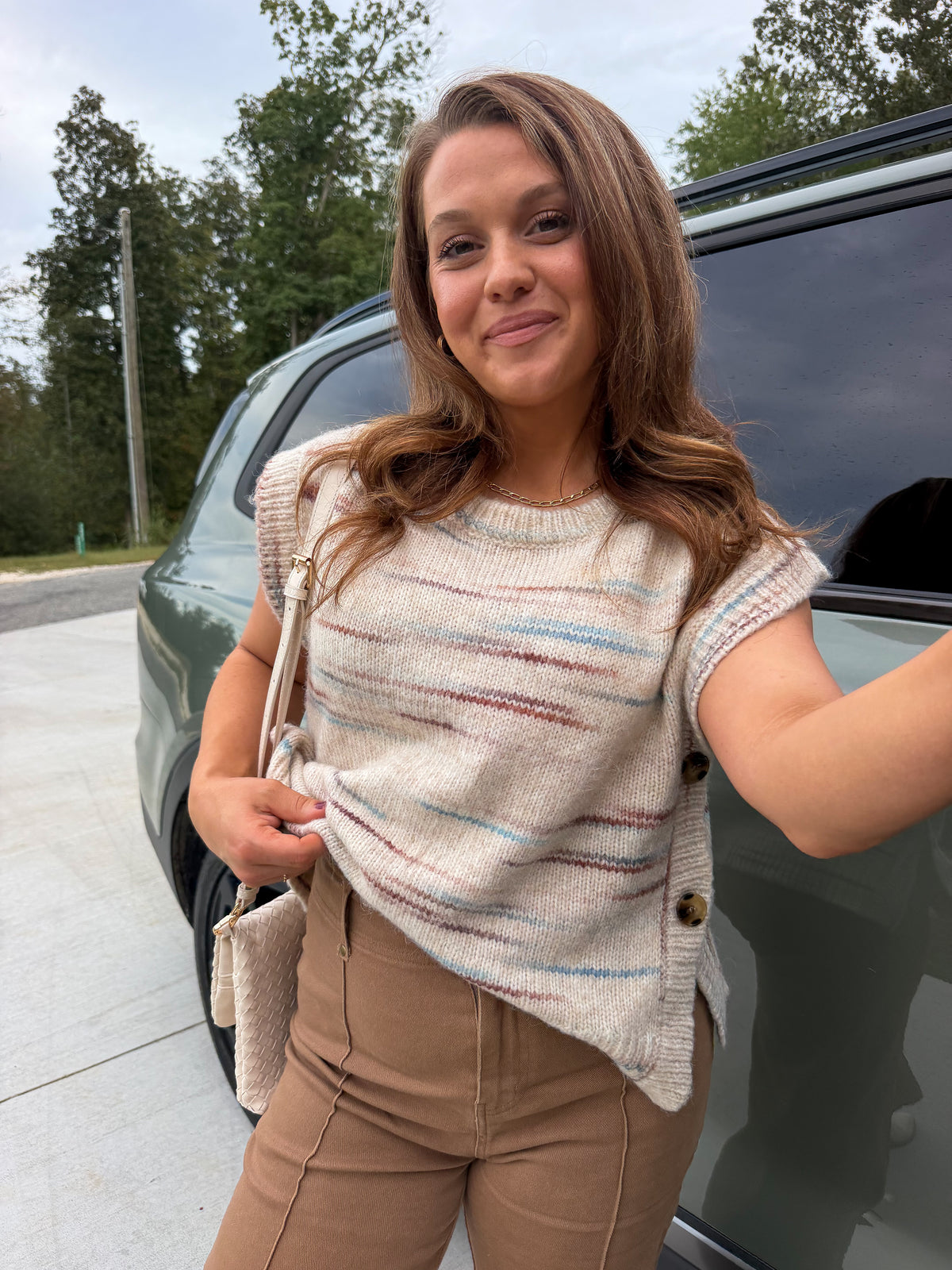 The Space-Dye Sweater Vest