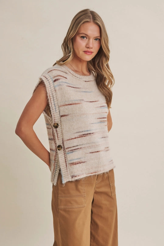 The Space-Dye Sweater Vest