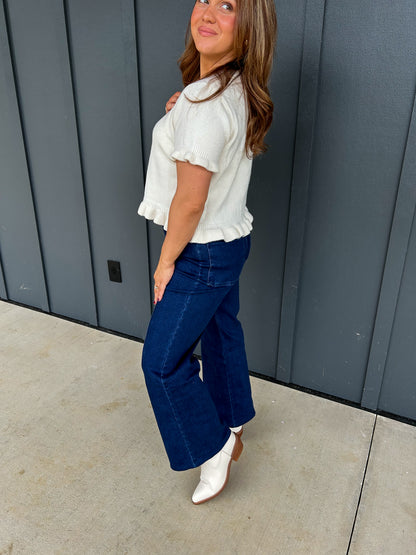 The Everyday Wide Leg Jeans