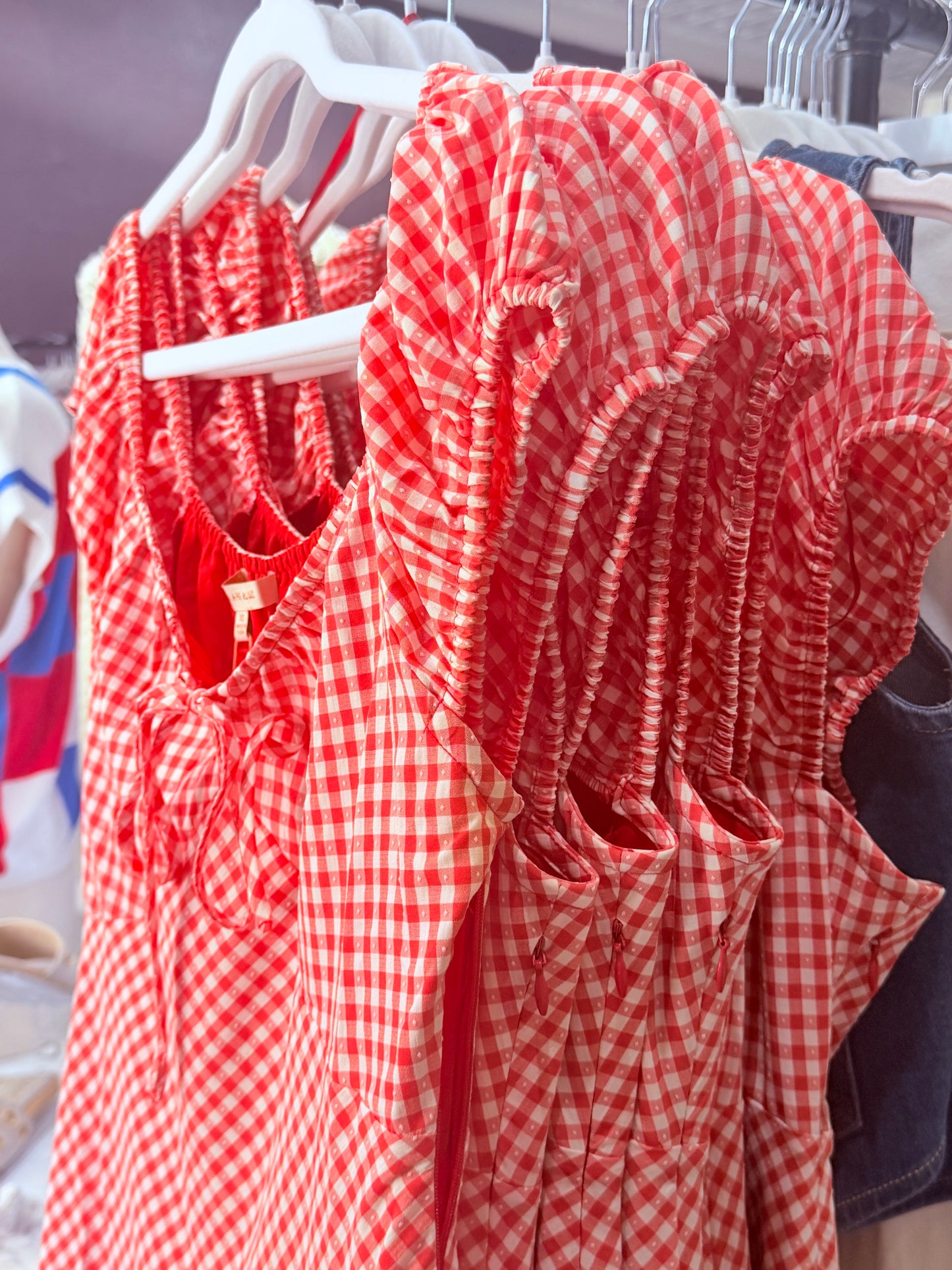 Cherry Picnic Maxi Dress