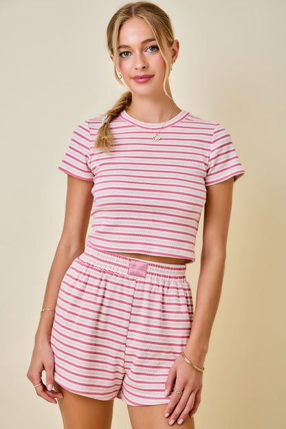Three Day Weekend Striped Top