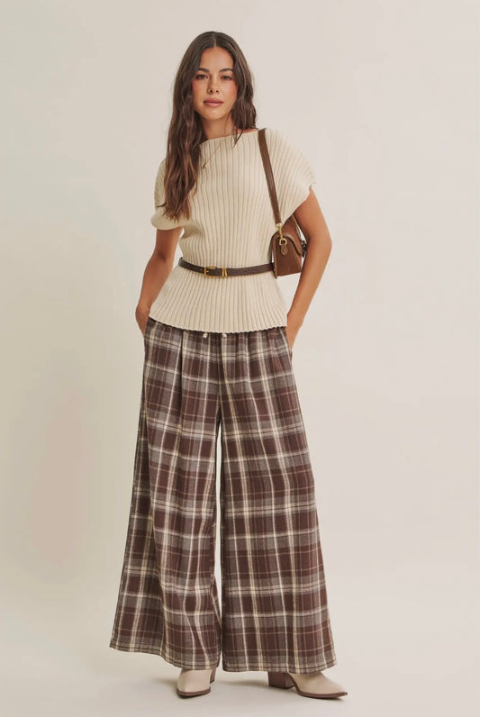 Harbor Ribbed Sweater Top