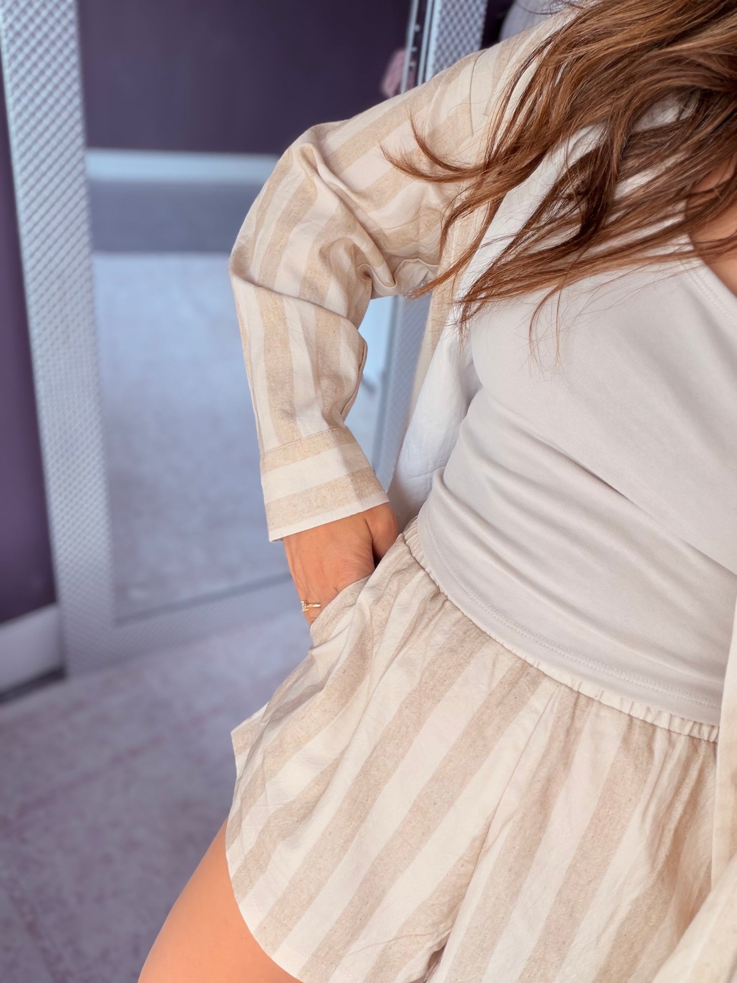 The Sandstone Ease Button-Up