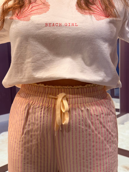 Pink Lemonade Striped Pants