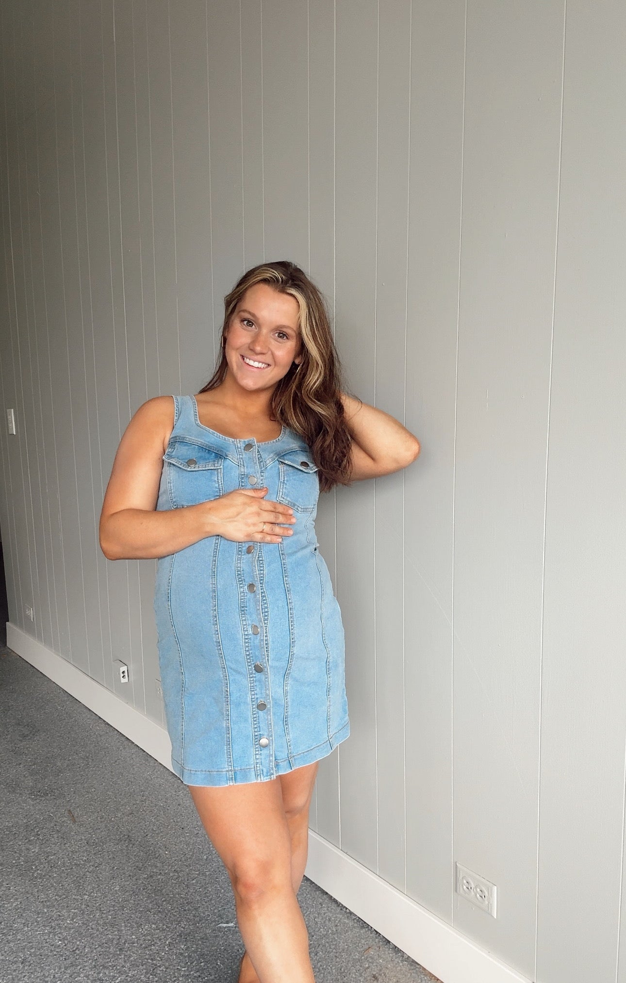 The Headliner Denim Dress
