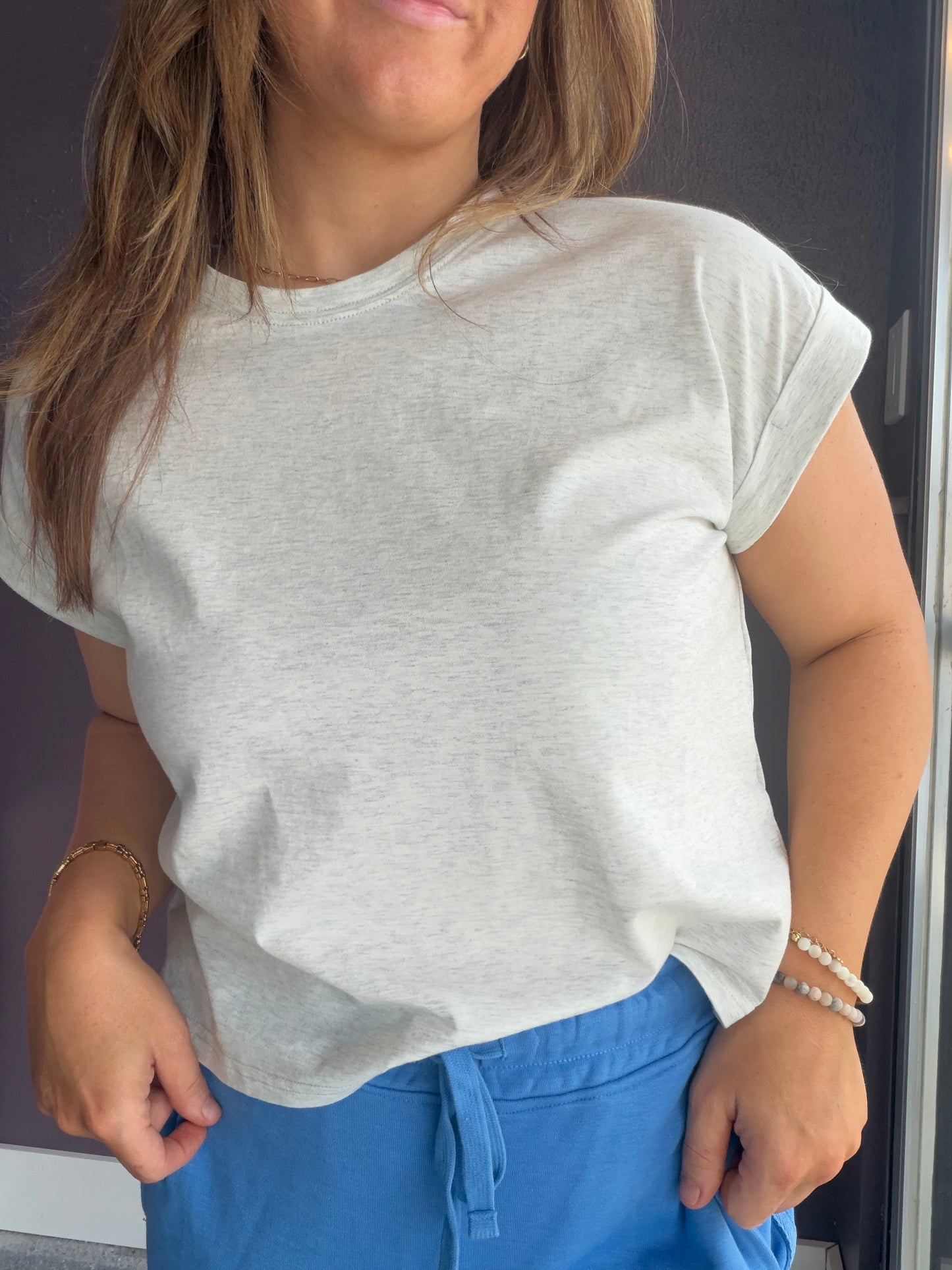 Everyday Cuffed Tee