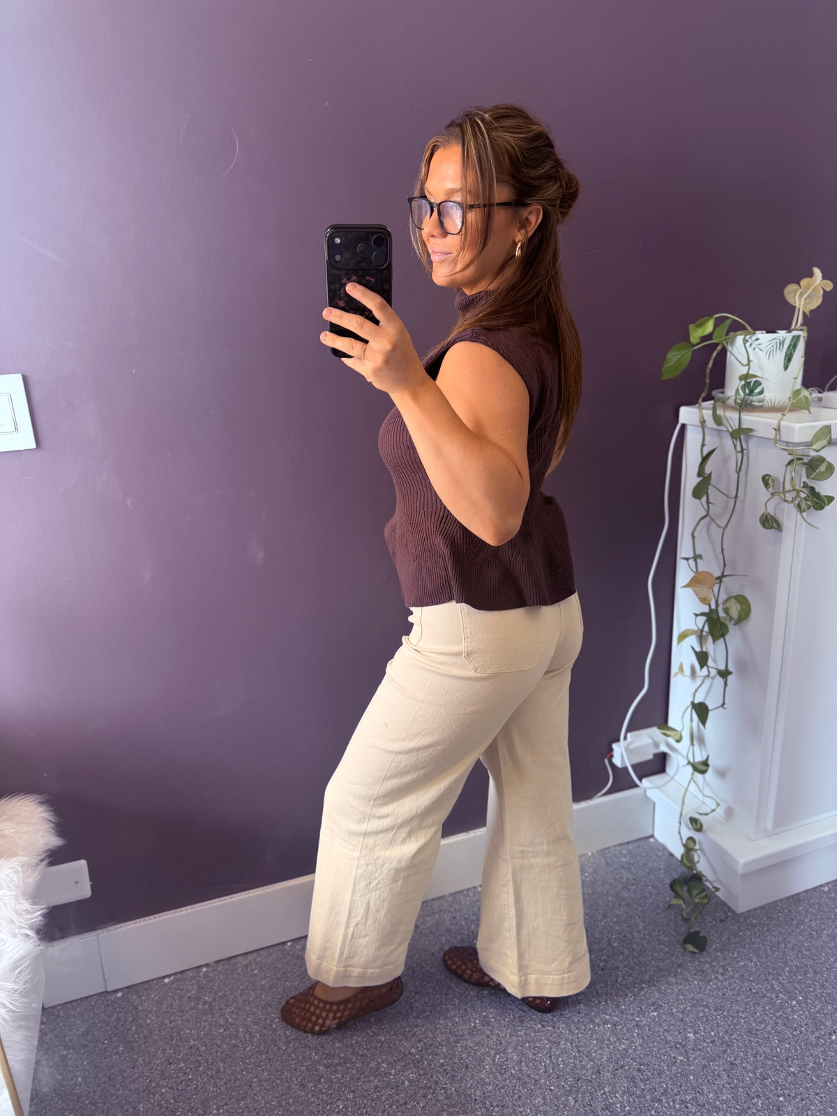 Butter Cream Pants