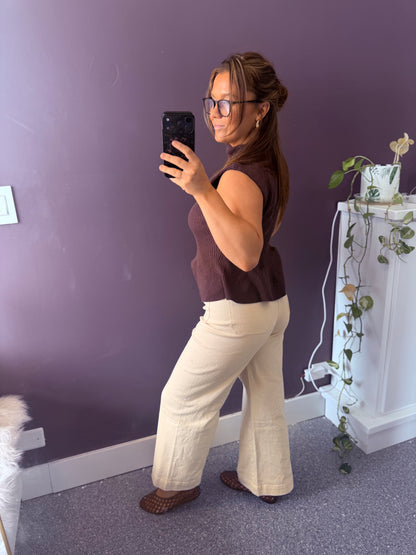 Butter Cream Pants