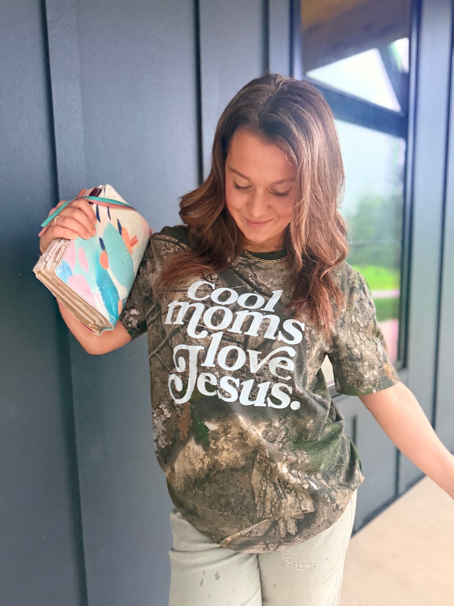 Cool Moms Love Jesus Tee
