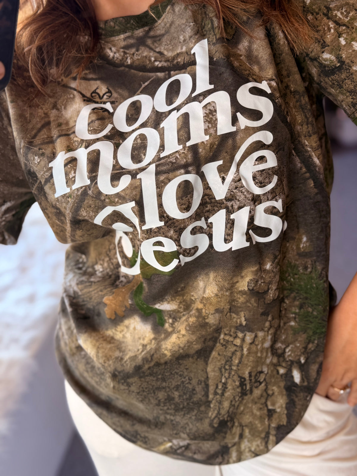 Cool Moms Love Jesus Tee
