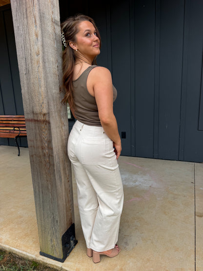 The Everyday Wide Leg Jeans