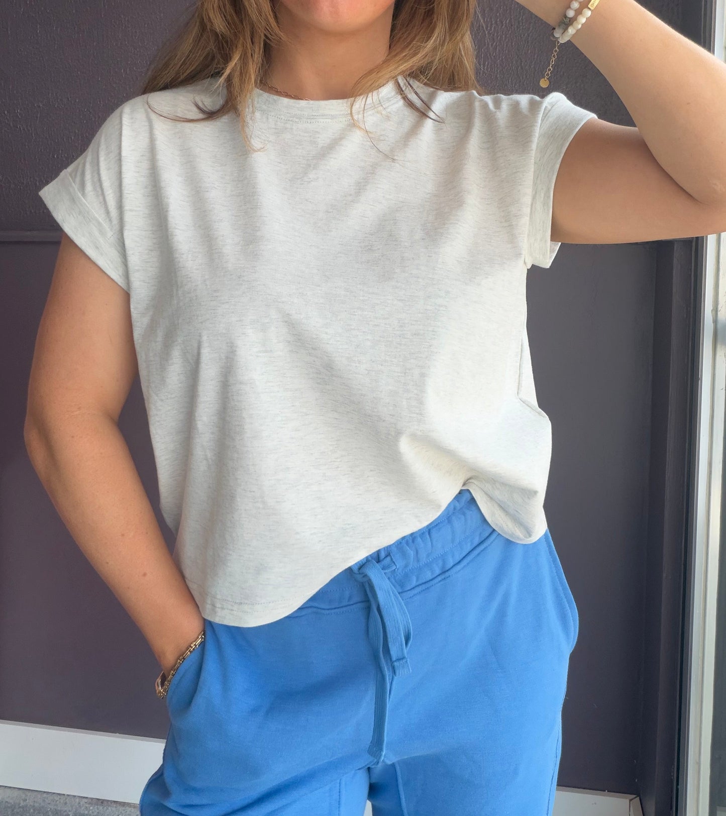 Everyday Cuffed Tee