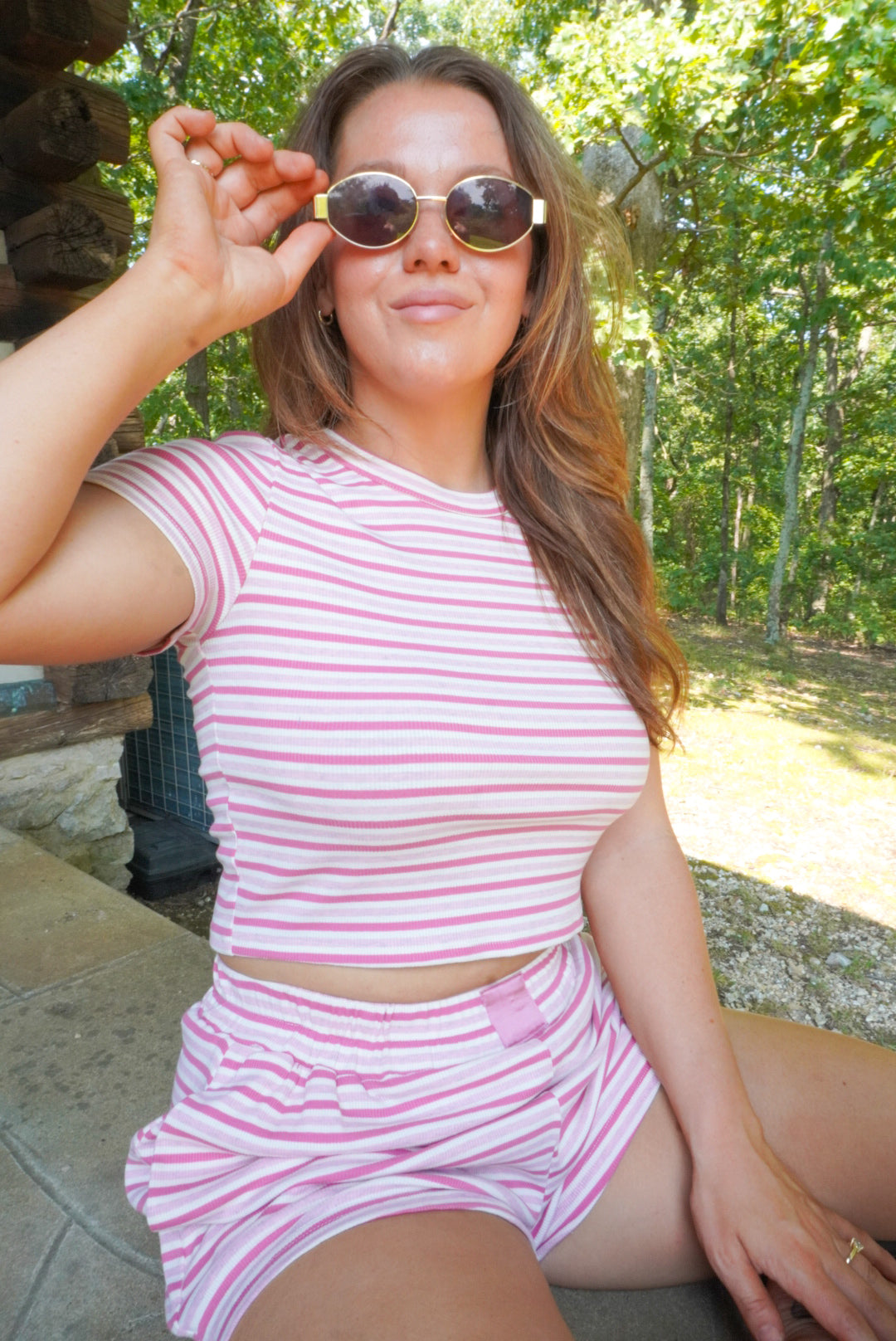 Three Day Weekend Striped Bottoms