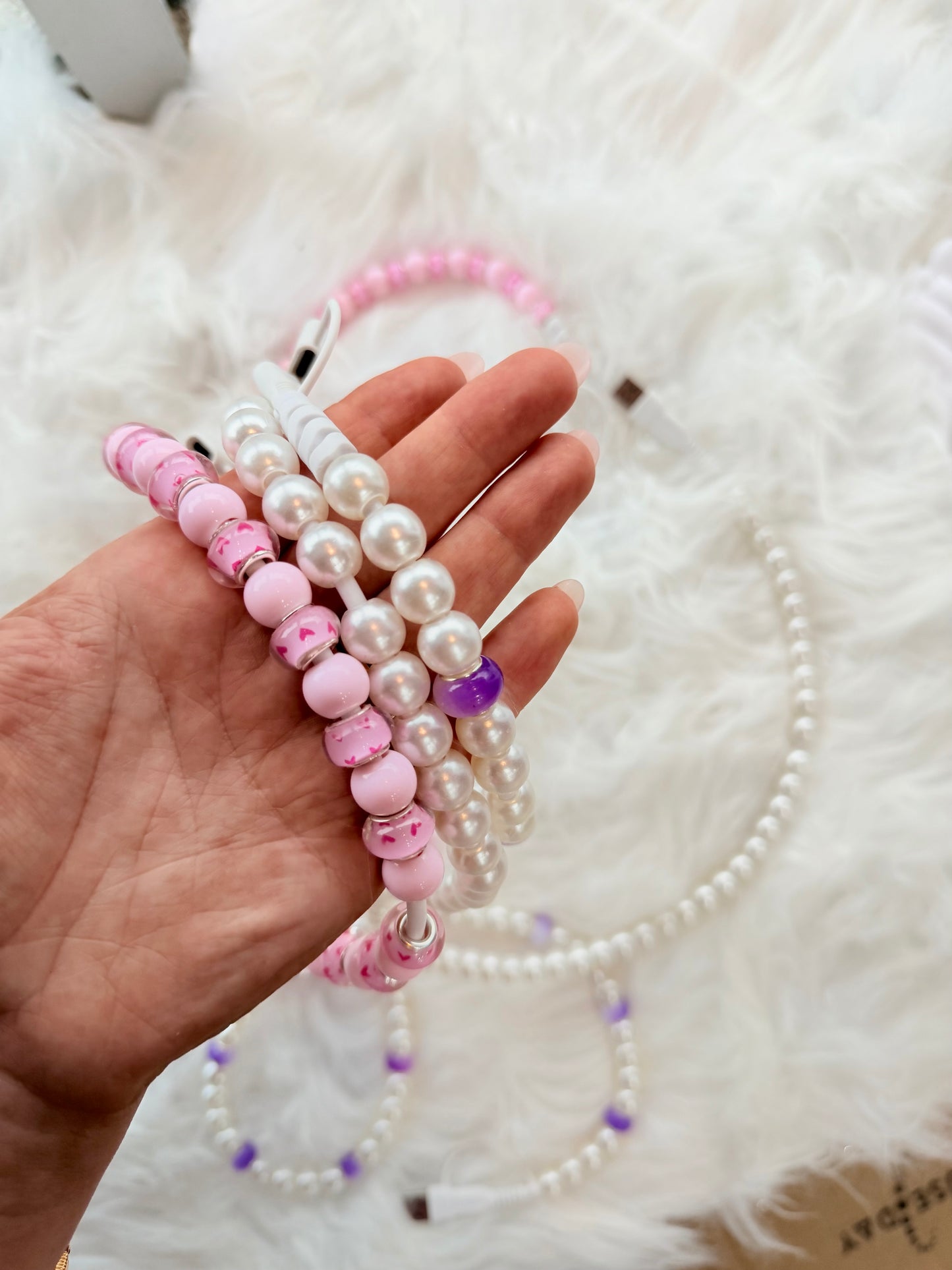 Sweet Charge Beaded Charger