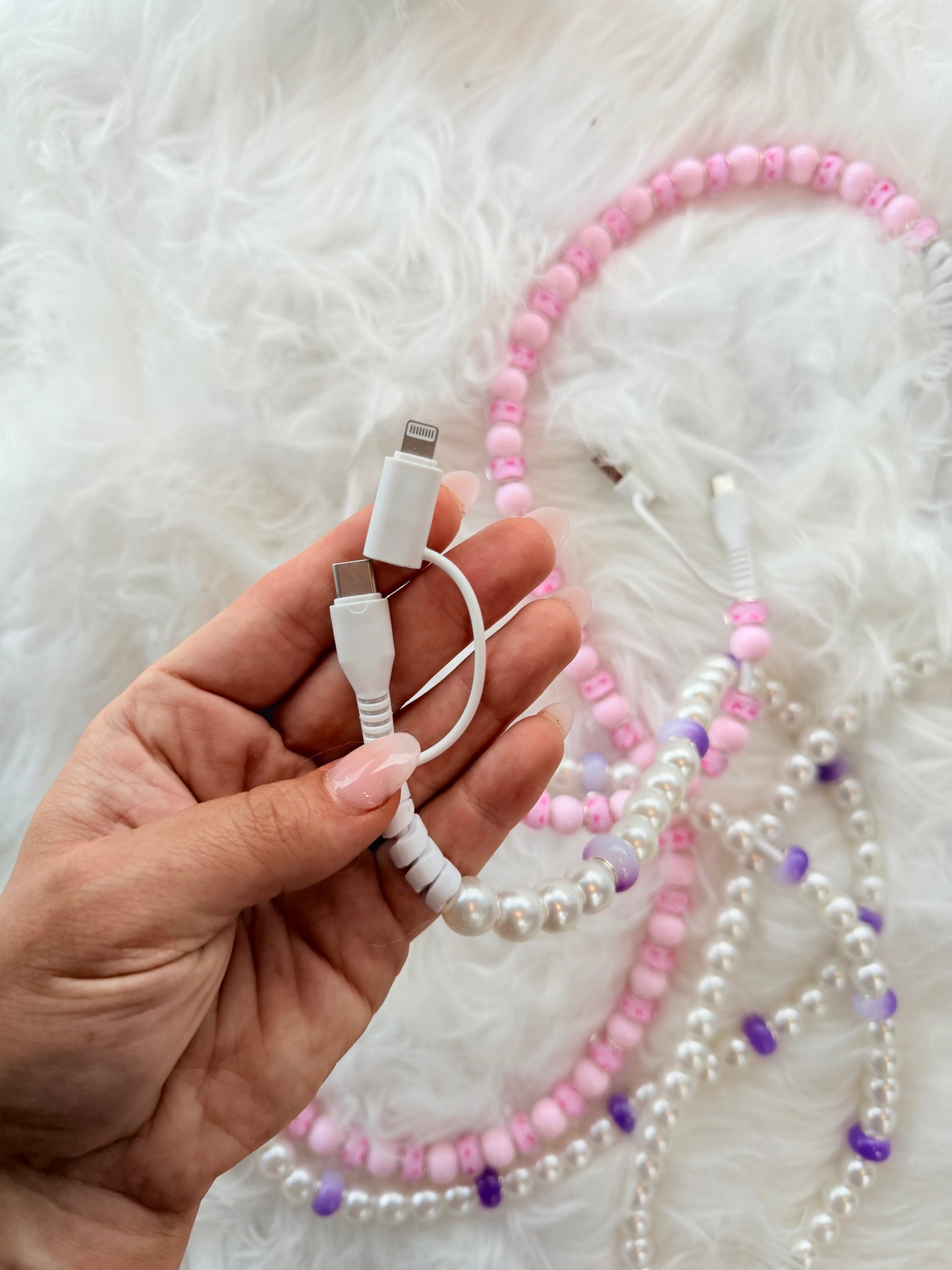 Sweet Charge Beaded Charger