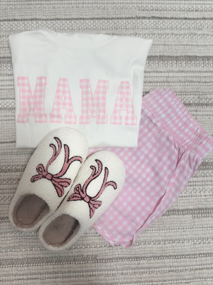 The Gingham Mama Set
