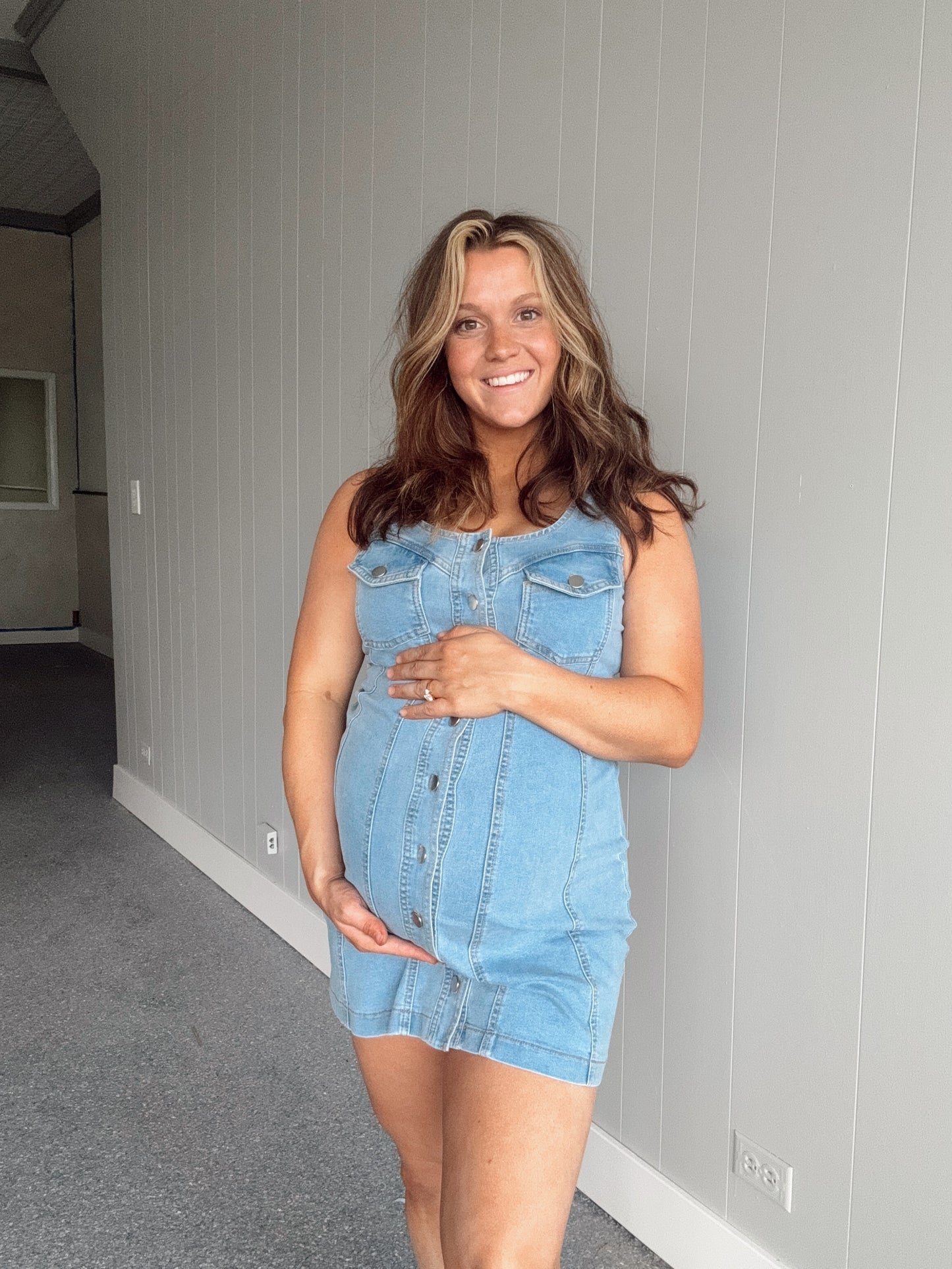The Headliner Denim Dress