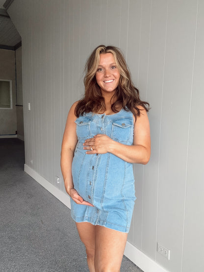 The Headliner Denim Dress