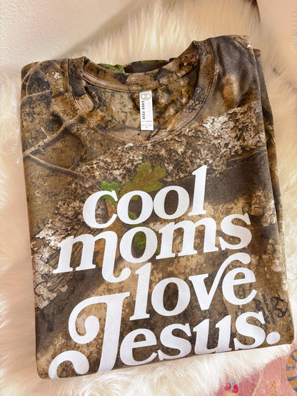 Cool Moms Love Jesus Tee